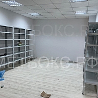 Металлические сборные стеллажи на ул. Емельянова