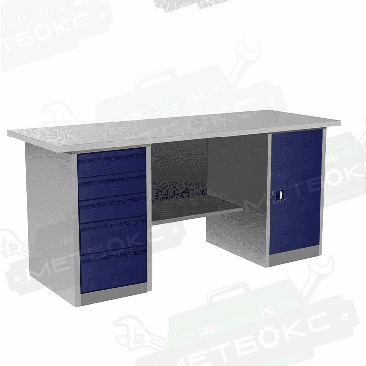 Верстак с тумбой и драйвером ВП-4/1,9 