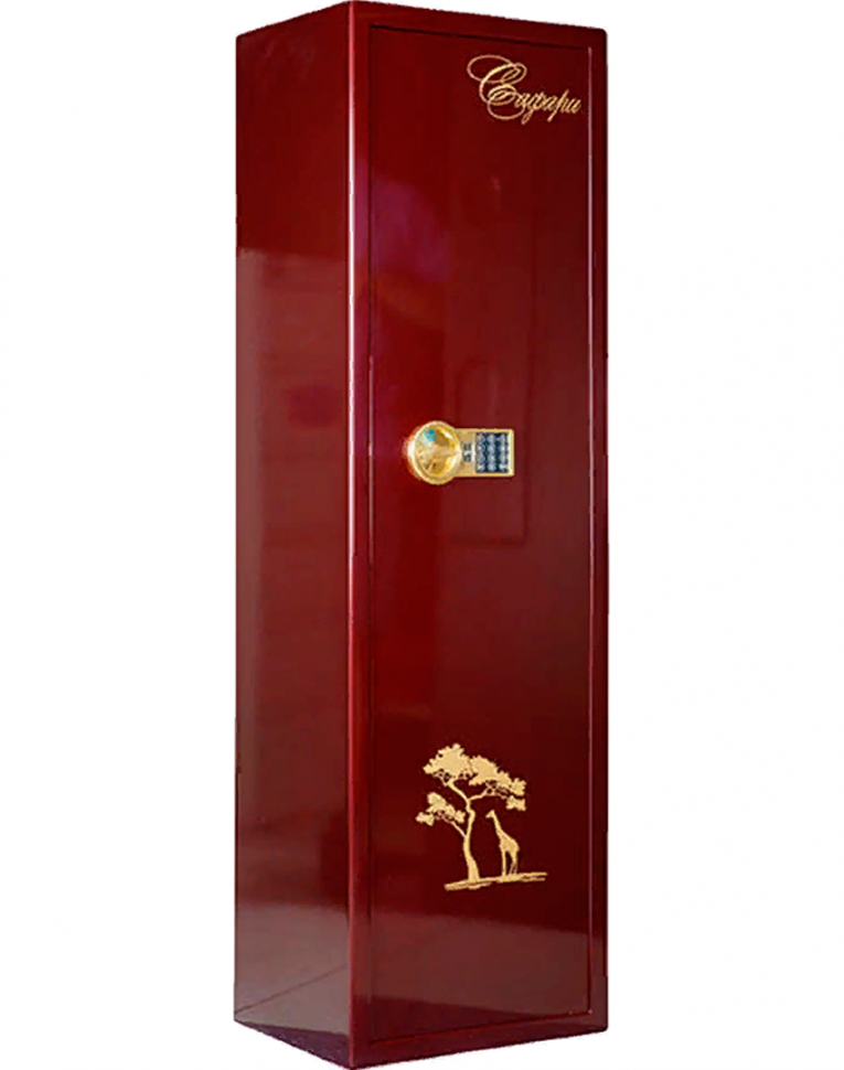 Эксклюзивный сейф Valberg Сафари EL GOLD (вишневый) 