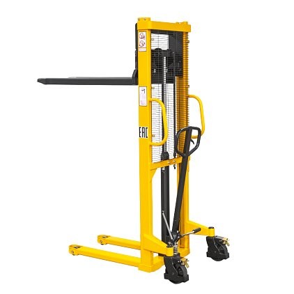 Ручной гидравлический штабелер SDJ 2016 (2000 кг; 1,6 м; фиксированные вилы) SMARTLIFT (SMART) 