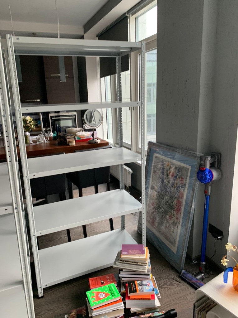 Стеллаж металлический Титан МС-500 2000х1000х400 5 полок 