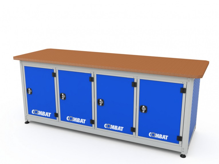 Верстак четырехтумбовый COMBAT 41111.2340 