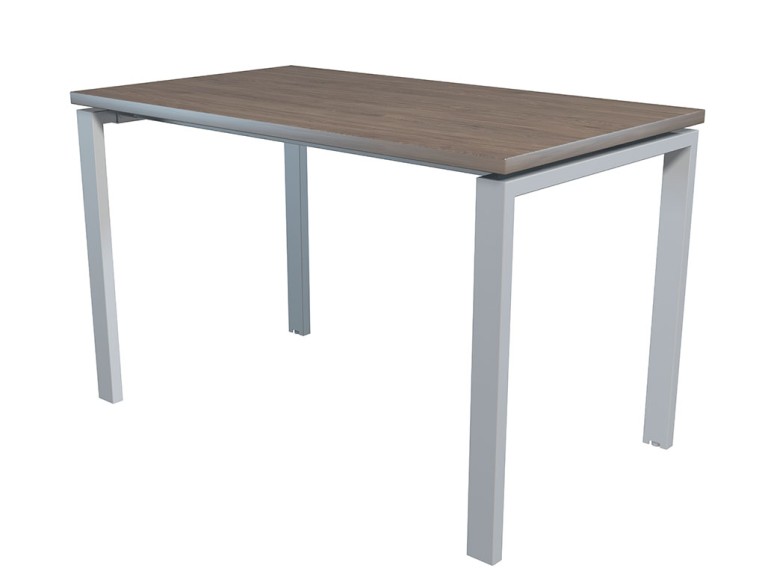 Стол NT 120x70 темный орех/серый 