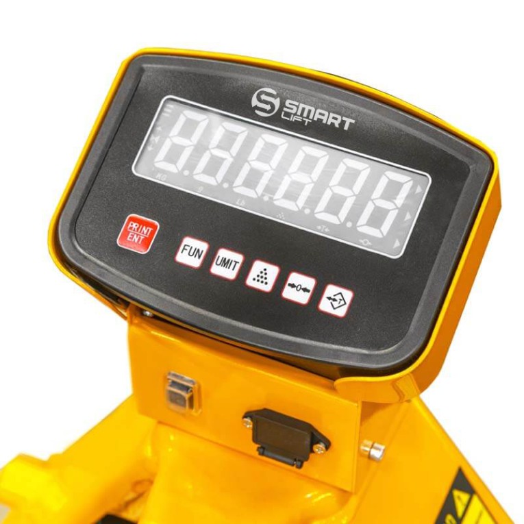 Гидравлическая тележка с весами BFC25 (г/п 2500 кг, вилы 1150x570 мм, RDP) SMARTLIFT (SMART) 