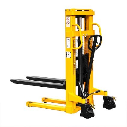 Ручной гидравлический штабелер SDJ 1520 (1500 кг; 2 м; фиксированные вилы) SMARTLIFT (SMART) Ручной гидравлический штабелер SDJ 1520 (1500 кг; 2 м; фиксированные вилы) SMARTLIFT (SMART)