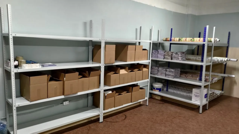 Стеллаж металлический Титан МС-500 2000х1500х400 4 полки Стеллаж металлический Титан МС-500 2000х1500х400 4 полки