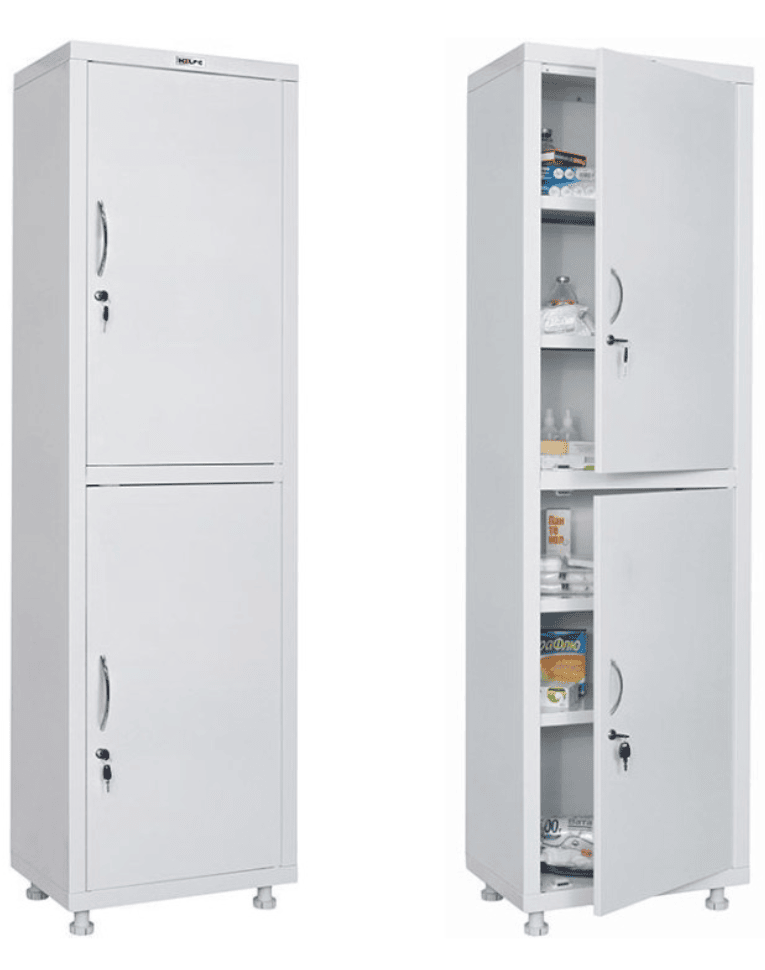 Медицинский шкаф HILFE МД 1 1657/SS Медицинский шкаф HILFE МД 1 1657/SS