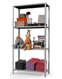 Стеллаж MS Strong 2200х1500х400 4 полки Стеллаж MS Strong 2200х1500х400 4 полки