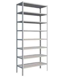 Стеллаж MS Strong 3100х1500х300 8 полок Стеллаж MS Strong 3100х1500х300 8 полок