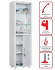 Медицинский шкаф HILFE МД 1 1657/SG 