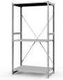 Стеллаж ТСУ 1800x700x300 3 полки (150 кг, перф)