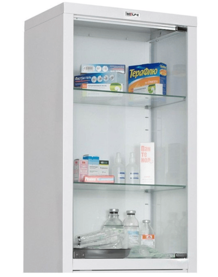 Медицинский шкаф HILFE МД 1 1760/SG Медицинский шкаф HILFE МД 1 1760/SG