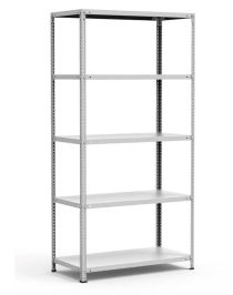 Стеллаж металлический Титан МС-750 2000x700x500 5 полок Стеллаж металлический Титан МС-750 2000x700x500 5 полок
