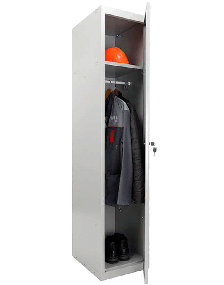 Шкаф для раздевалок усиленный ML-11-40 базовый модуль  Шкаф для раздевалок усиленный ML-11-40 базовый модуль