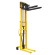 Ручной гидравлический штабелер SDJ 1530 (1500 кг; 3 м; вилы 310-850 мм) SMARTLIFT (SMART) 