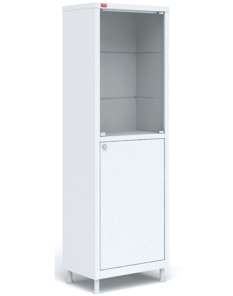 Металлический медицинский шкаф М1 165.57.32 C 