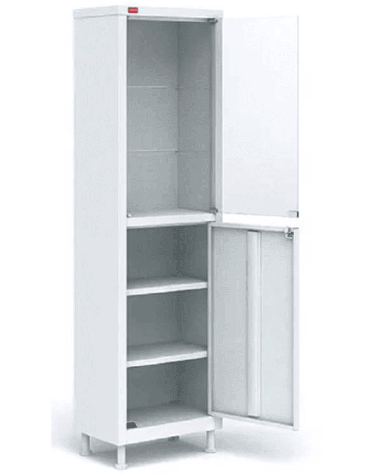 Металлический медицинский шкаф М1 165.57.32 C Металлический медицинский шкаф М1 165.57.32 C