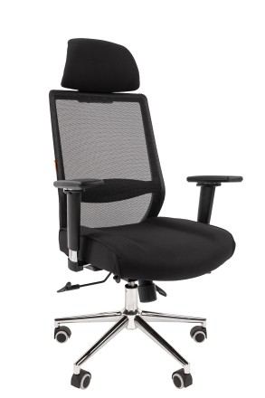 Офисное кресло Chairman 555 Россия LUX TW черный