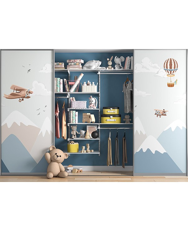 Гардеробная система Практик Home Детская 3 Гардеробная система Практик Home Детская 3