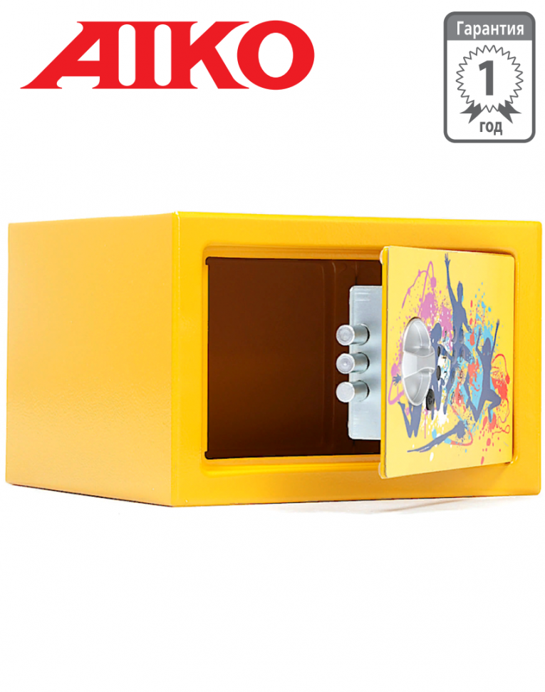 Детский металлический сейф Aiko T-170 EL Dance Детский металлический сейф Aiko T-170 EL Dance