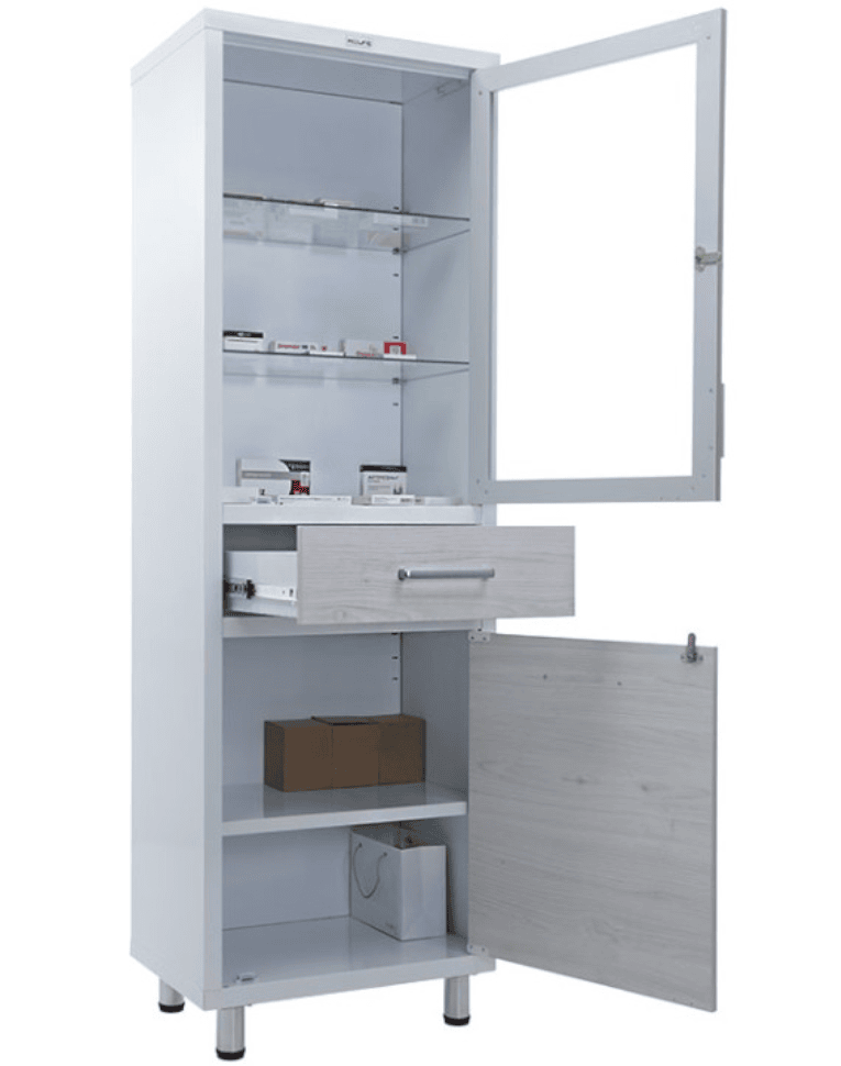 Медицинский шкаф HILFE МД 1 ШМ-SSD Медицинский шкаф HILFE МД 1 ШМ-SSD