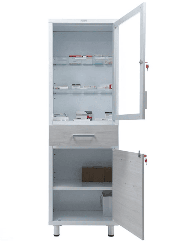 Медицинский шкаф HILFE МД 1 ШМ-SSD Медицинский шкаф HILFE МД 1 ШМ-SSD
