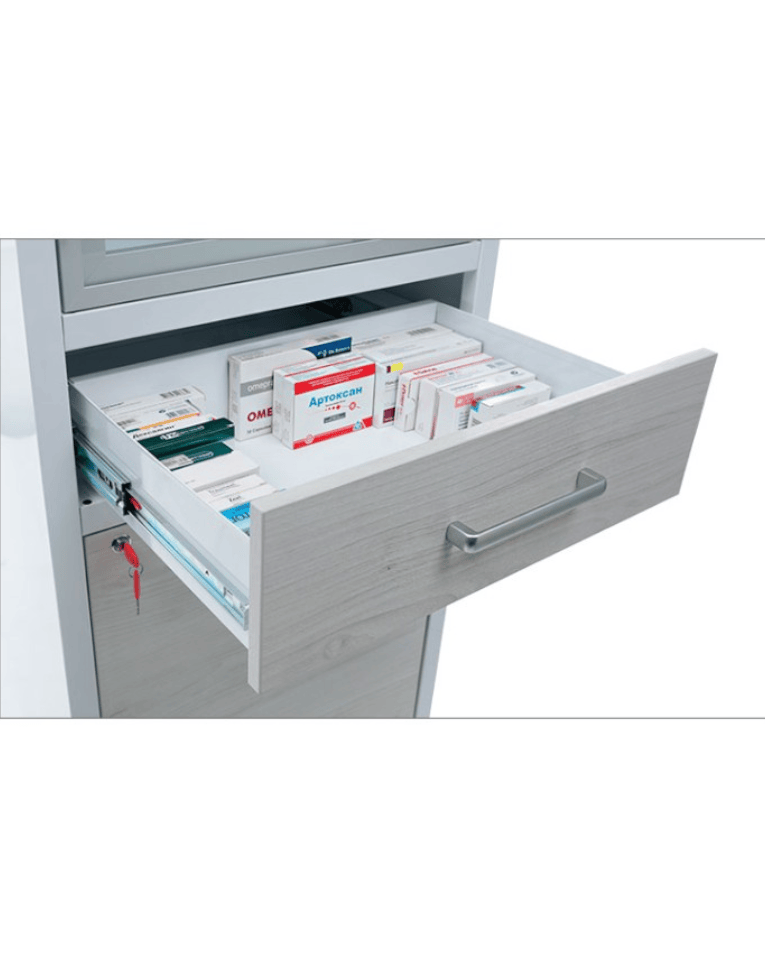 Медицинский шкаф HILFE МД 1 ШМ-SSD Медицинский шкаф HILFE МД 1 ШМ-SSD