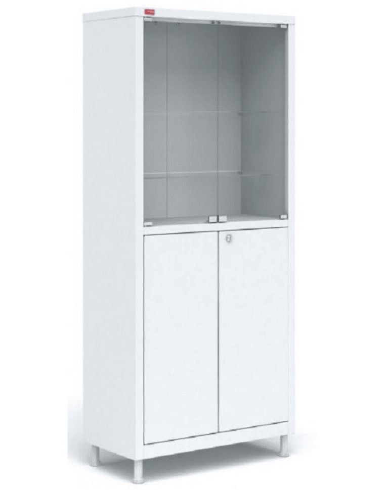 Металлический медицинский шкаф М2 165.70.32 С 