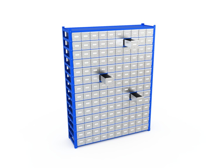 Система хранения с выдвижными ящиками BOXES M 2000.1500.400.M140 