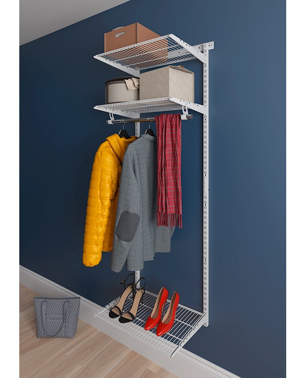 Гардеробная система Практик Home Basic G60 белая 