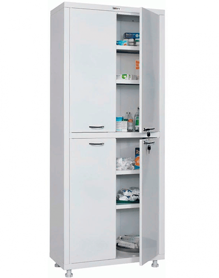 Медицинский шкаф HILFE МД 2 1670/SS Медицинский шкаф HILFE МД 2 1670/SS
