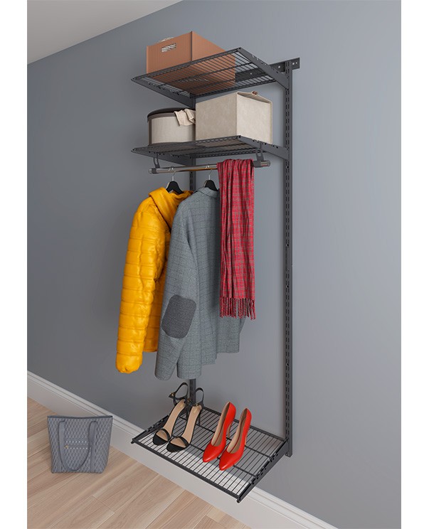 Гардеробная система Практик Home Basic G60 графит 