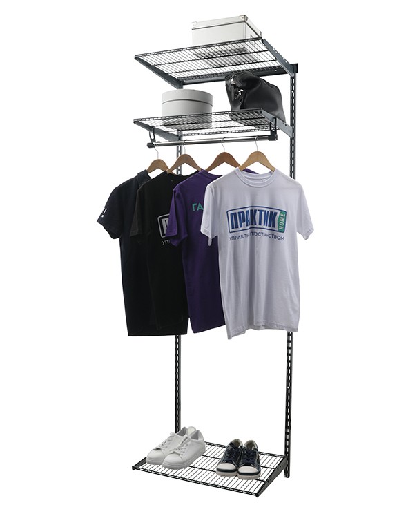 Гардеробная система Практик Home Basic G60 графит 