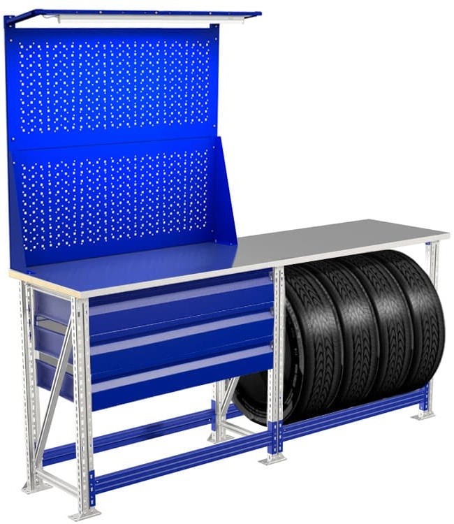 Верстак Master MT100.MF1 / MF1 / MF1.320.000.W  Верстак Master MT100.MF1 / MF1 / MF1.320.000.W