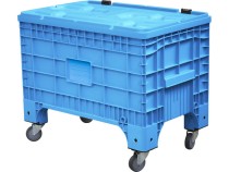 Big Box 1017х636х793 на колёсах, с крышкой, на петлях голубой Big Box 1017х636х793 на колёсах, с крышкой, на петлях голубой