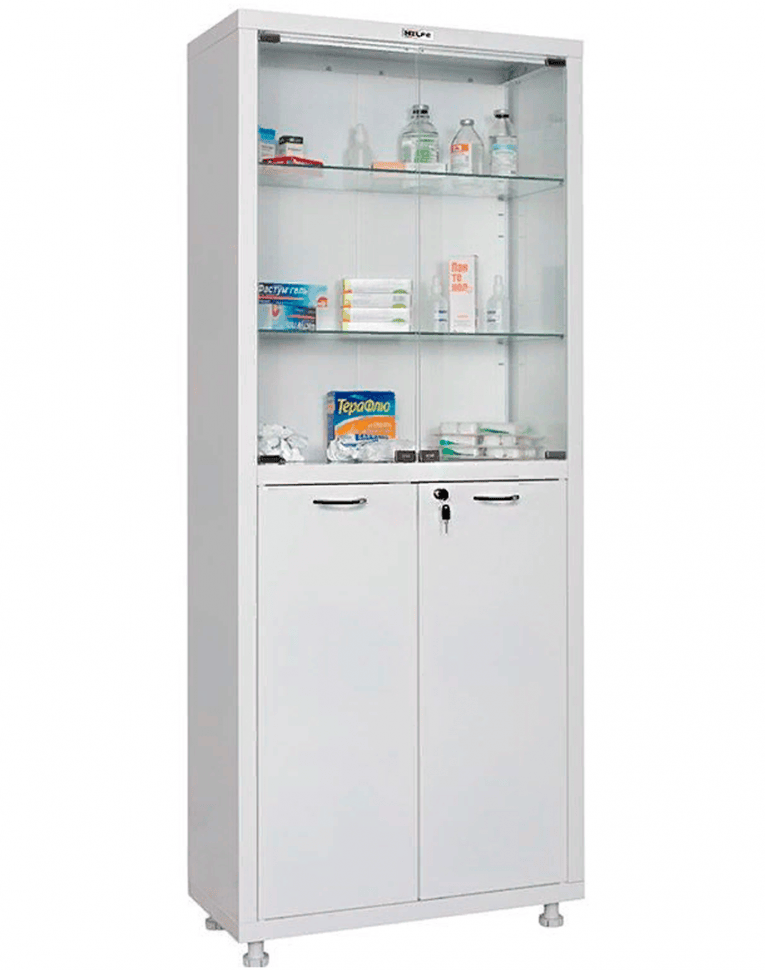 Медицинский шкаф HILFE МД 2 1670/SG 