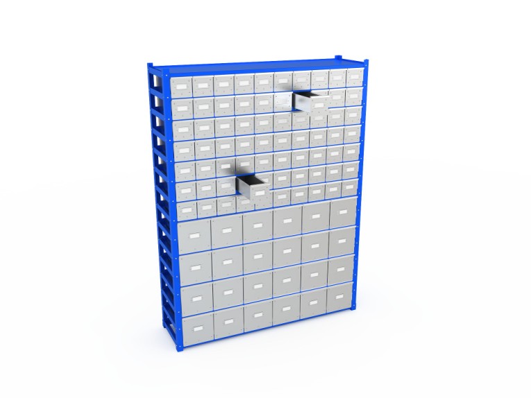 Система хранения с выдвижными ящиками BOXES M 2000.1500.400.M70B24 