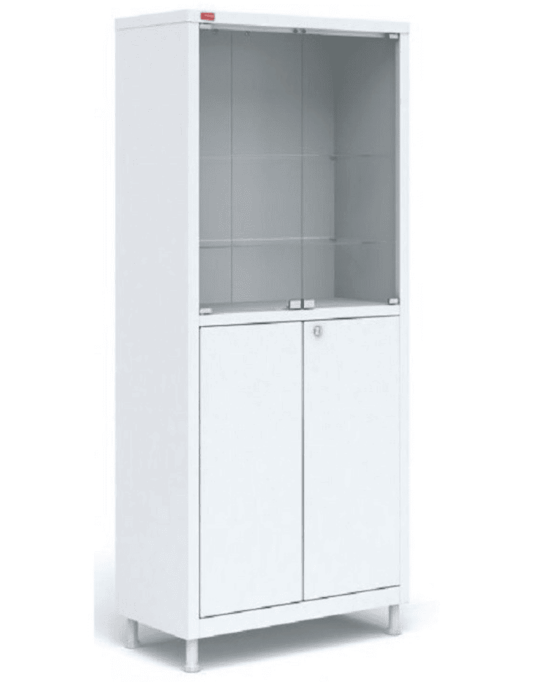 Металлический медицинский шкаф М2 175.80.40 С 