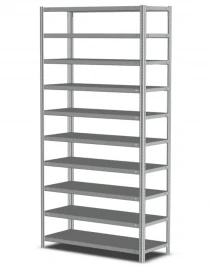 Стеллаж MS Standart 2200х700х300 10 полок Стеллаж MS Standart 2200х700х300 10 полок