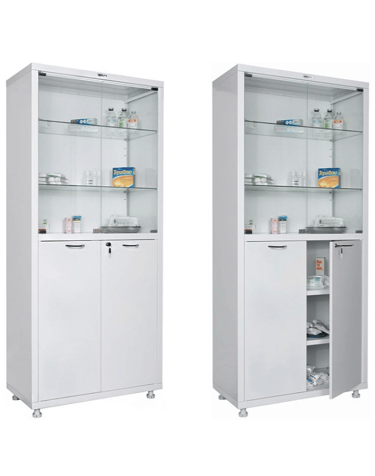 Медицинский шкаф HILFE МД 2 1780/SG Медицинский шкаф HILFE МД 2 1780/SG