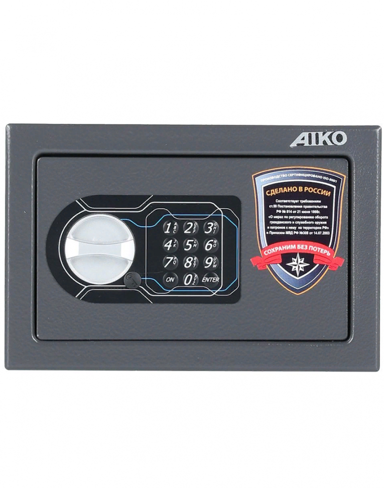 Пистолетный сейф с кодовым замком Aiko TT-170 EL Пистолетный сейф с кодовым замком Aiko TT-170 EL