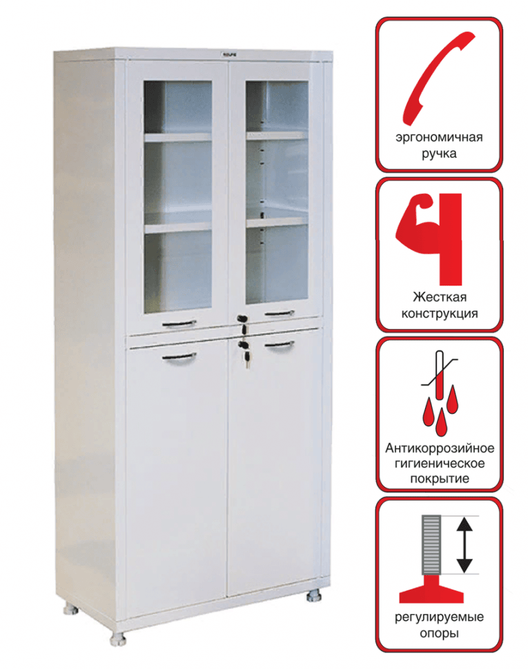 Медицинский шкаф HILFE МД 2 1780 R Медицинский шкаф HILFE МД 2 1780 R