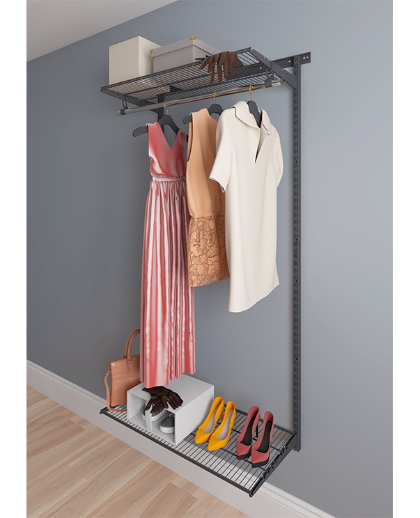 Гардеробная система Практик Home Basic G90 графит 