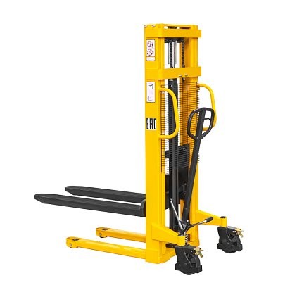 Ручной гидравлический штабелер SDJ 1525 (1500 кг; 2,5 м; фиксированные вилы) SMARTLIFT (SMART) 