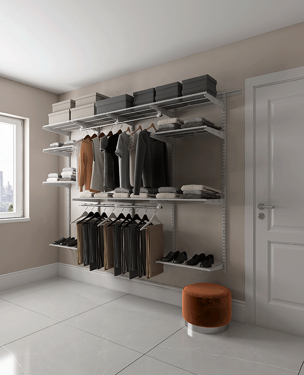 Гардеробная система Практик Home Max G180 белая 