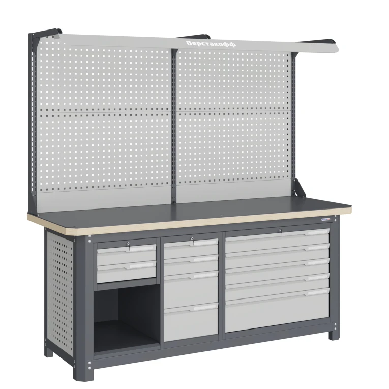 Модульный верстак MCN 2052.S24L5.2-2F Модульный верстак MCN 2052.S24L5.2-2F