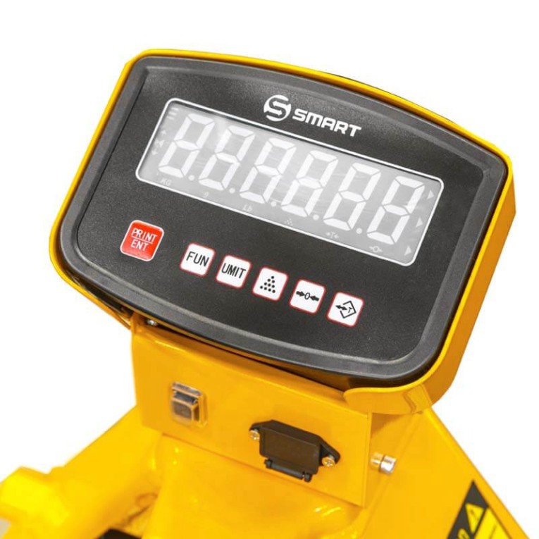 Гидравлическая тележка с весами BFC-SC (3000 кг, 1150х570 мм, PDP) SMARTLIFT (SMART) 