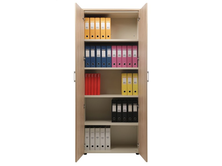 Шкаф NW 2080 закрытый вяз натуральный/бежевый 