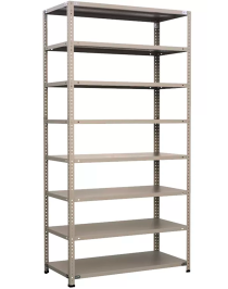 Стеллаж металлический Титан МС-500 1000х1200х400 8 полок Стеллаж металлический Титан МС-500 1000х1200х400 8 полок