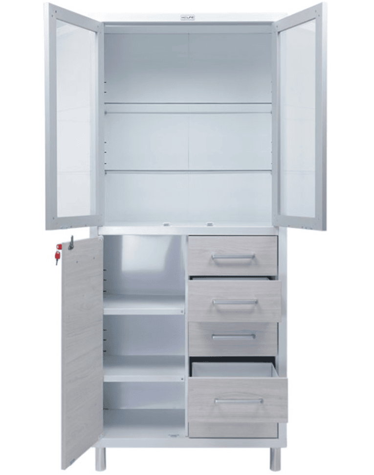 Медицинский шкаф HILFE МД 2 ШМ-SSK 